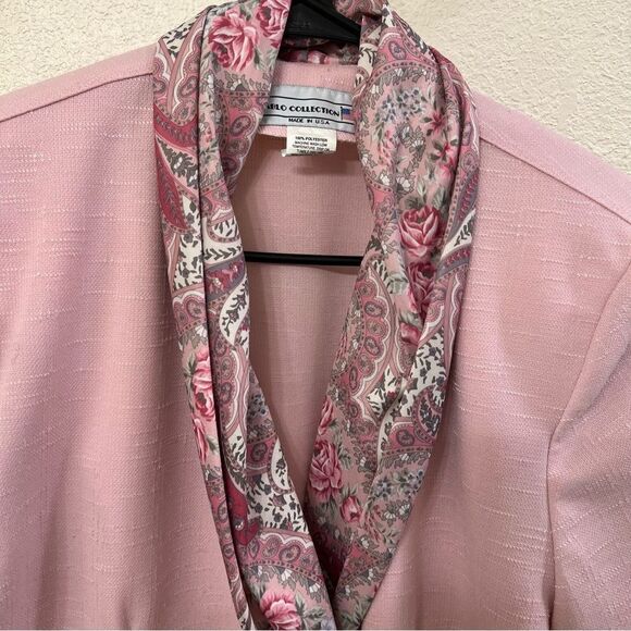 Pablo Collection Short Sleeve Double Breasted Vintage Suit Jacket Size 12 - Picture 4 of 4